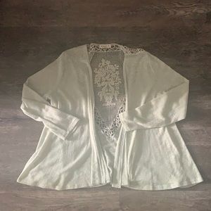 Ginger G Mint Cardigan - Size Large